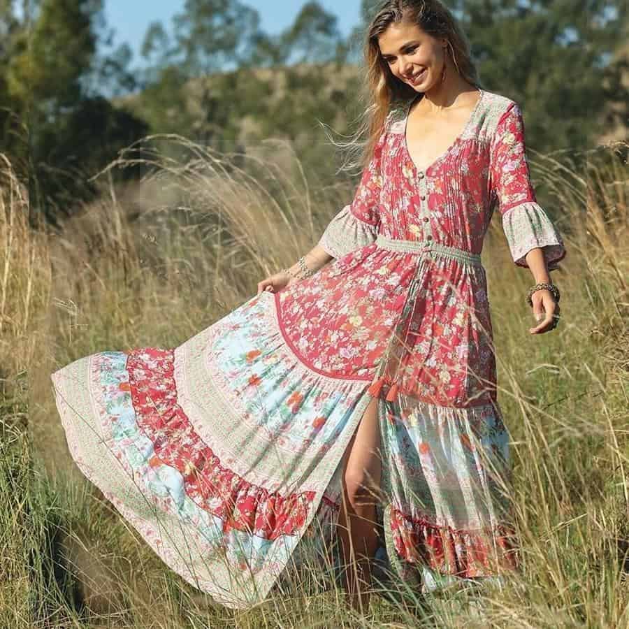 Vestido bohemio